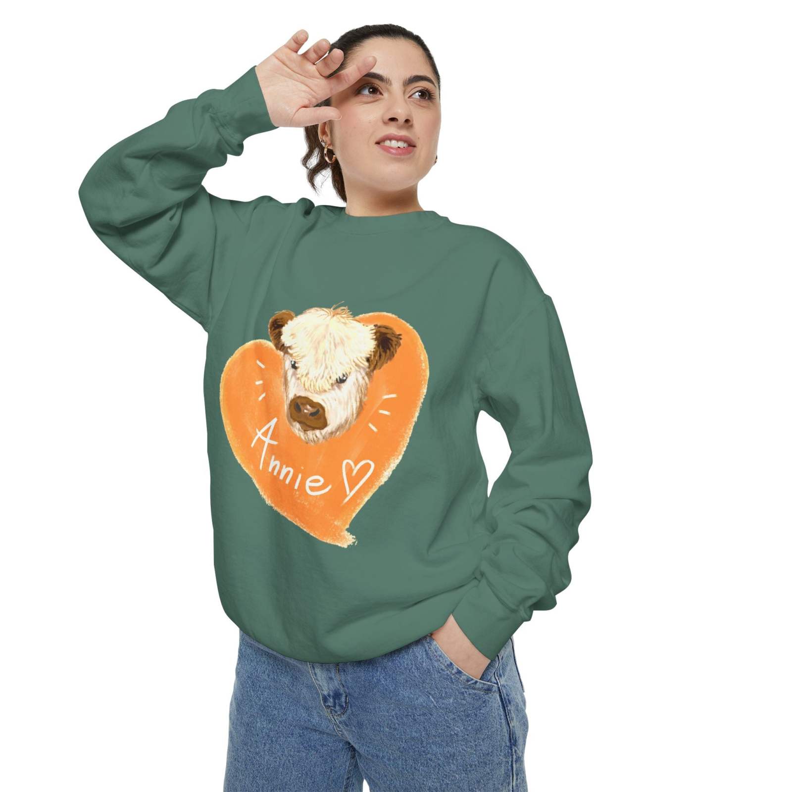 Custom Pet Love Unisex Sweatshirt