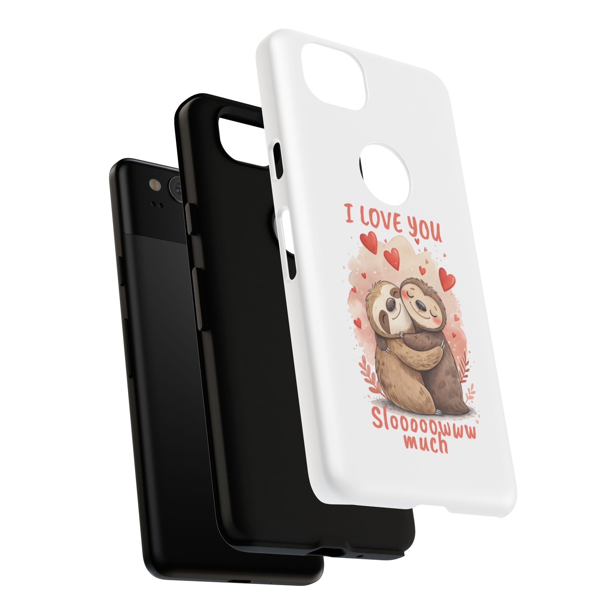Cute Sloth Phone Case - "I Love You Sloooowww Much"