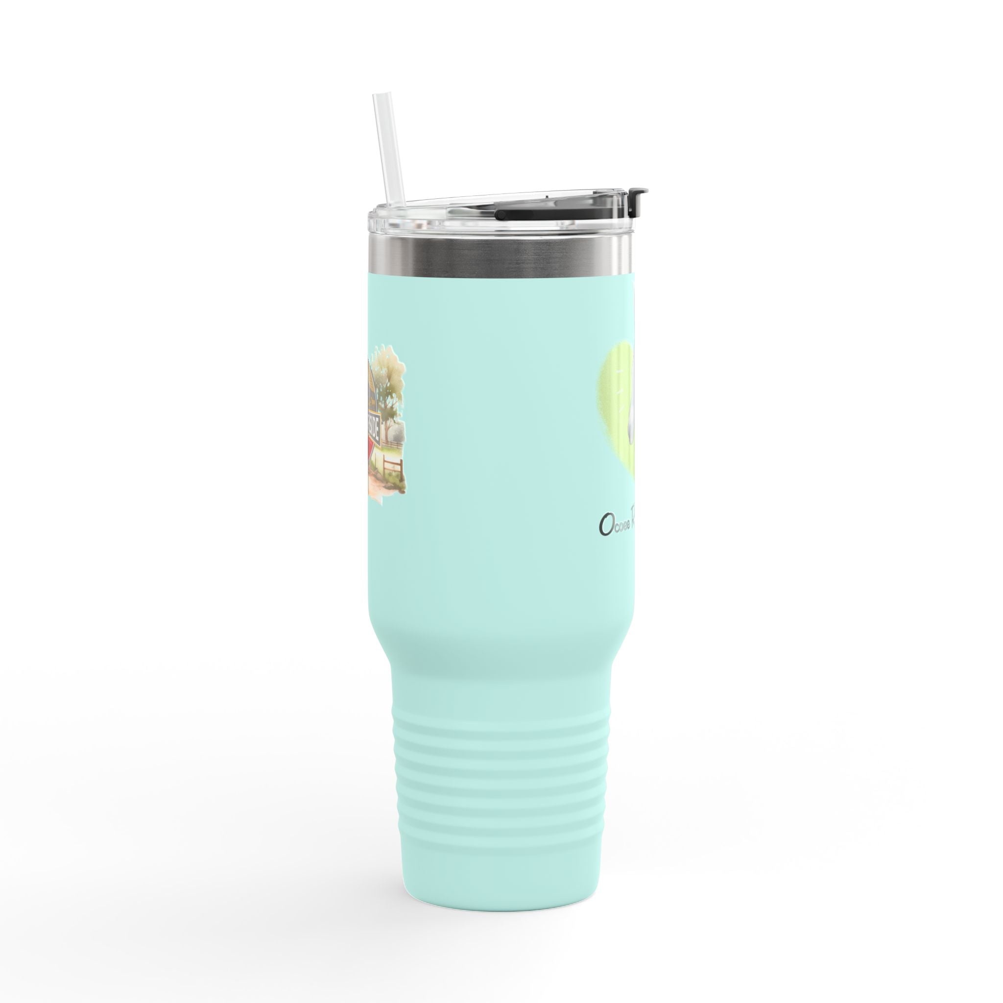 Cute Donkey Insulated Travel Mug - 40oz - Perfect for Adventure Lovers!