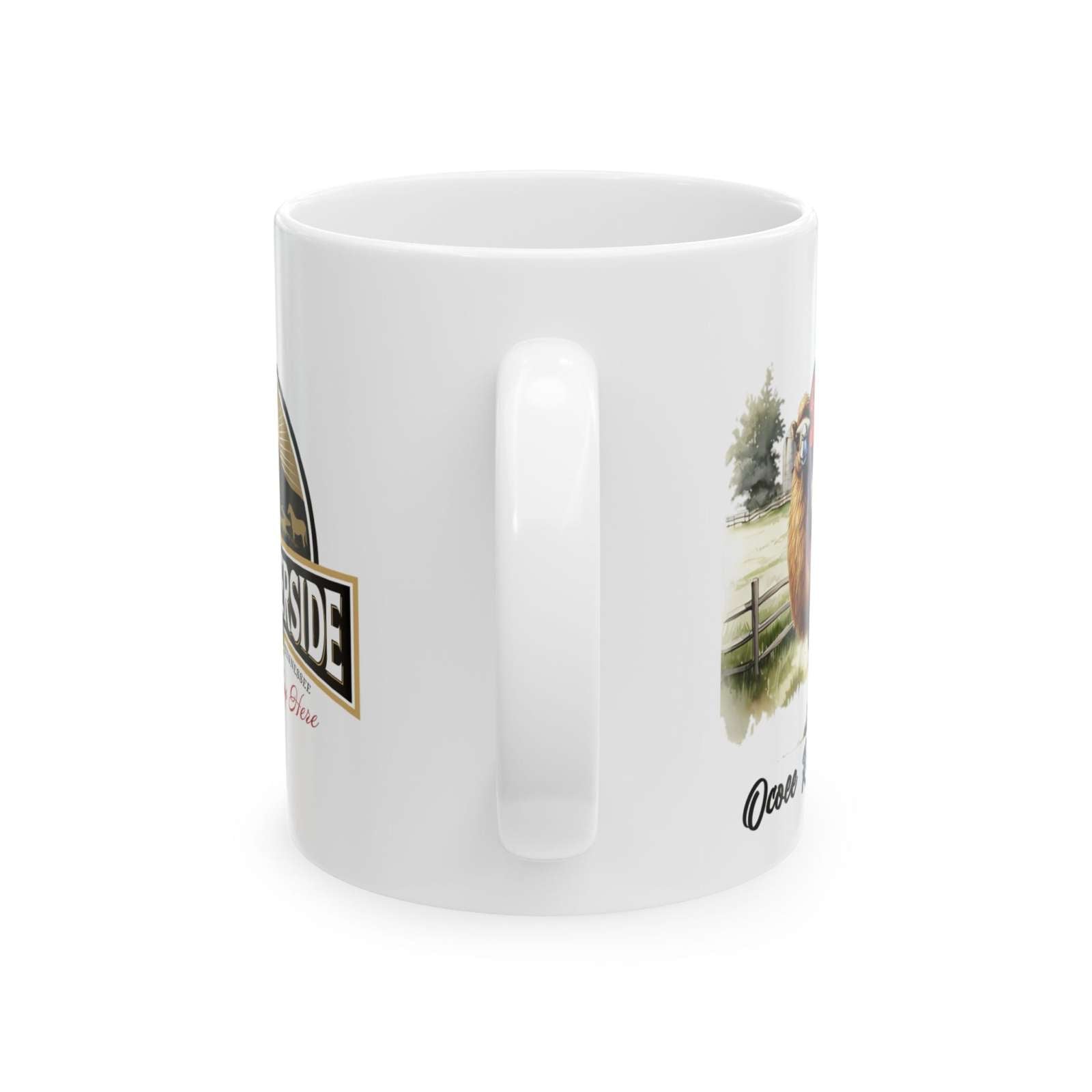 Camel Farmhouse Ceramic Mug