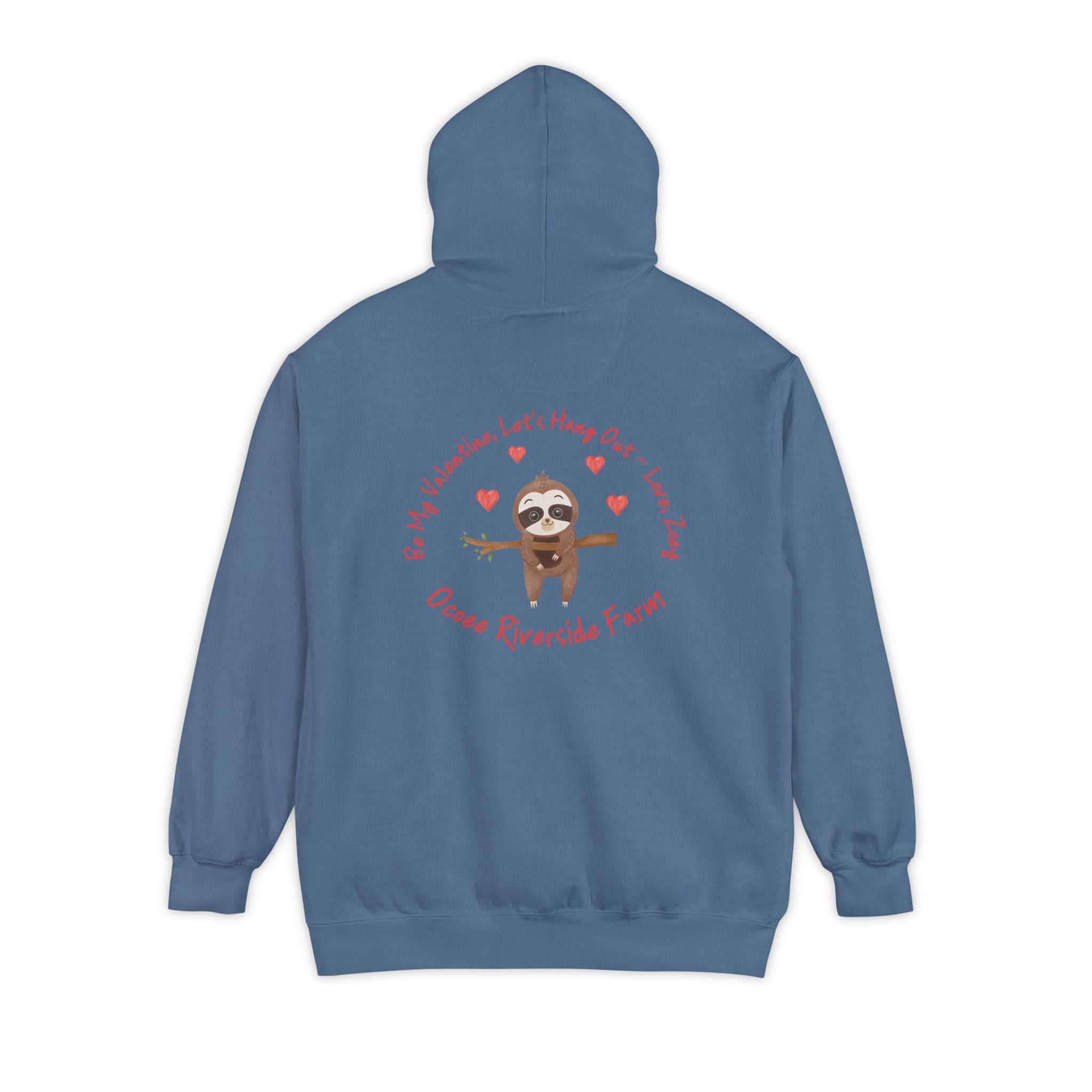 Adorable Sloth Love Hoodie - Perfect for Valentine's Day & Cute Casual Wear