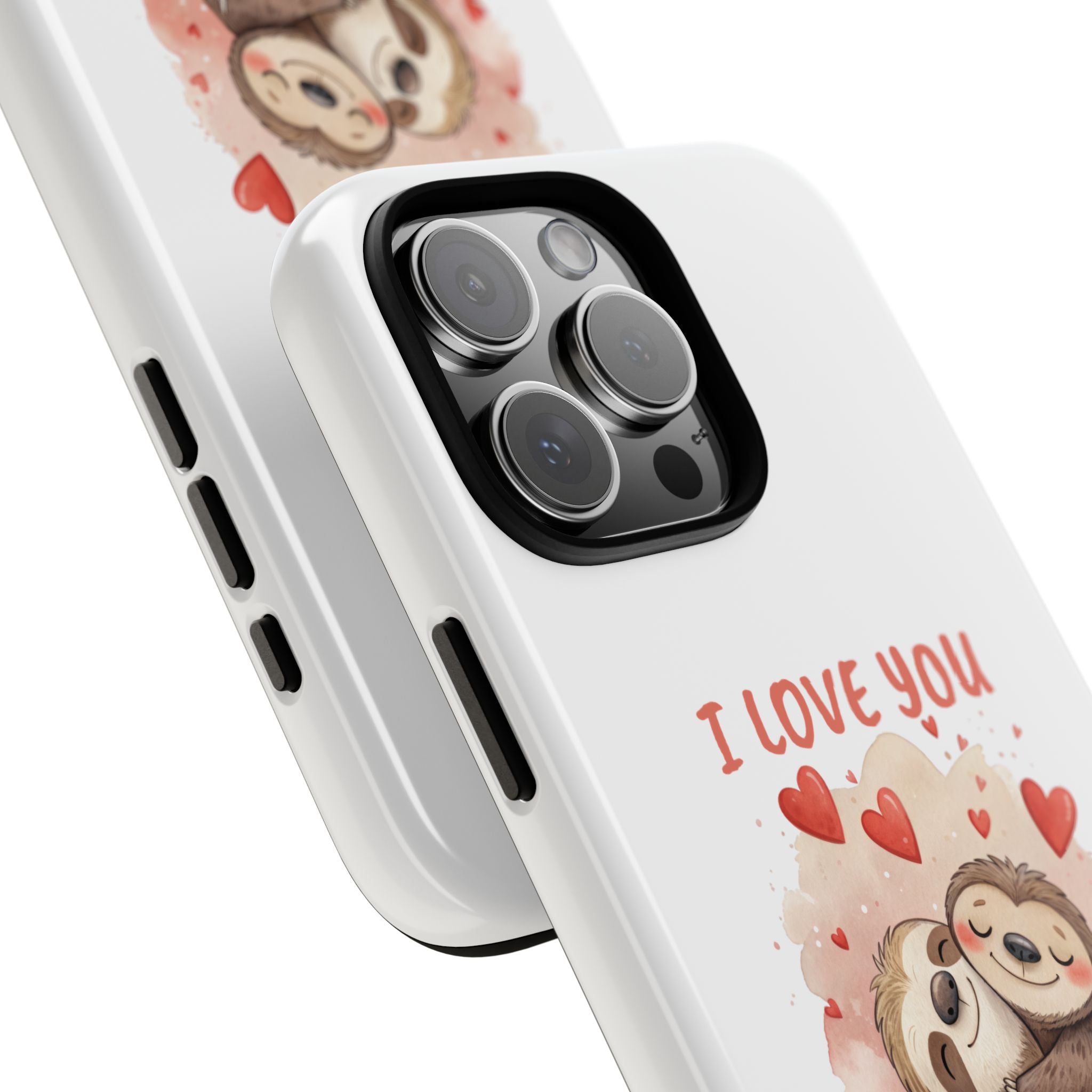 Cute Sloth Phone Case - "I Love You Sloooowww Much"