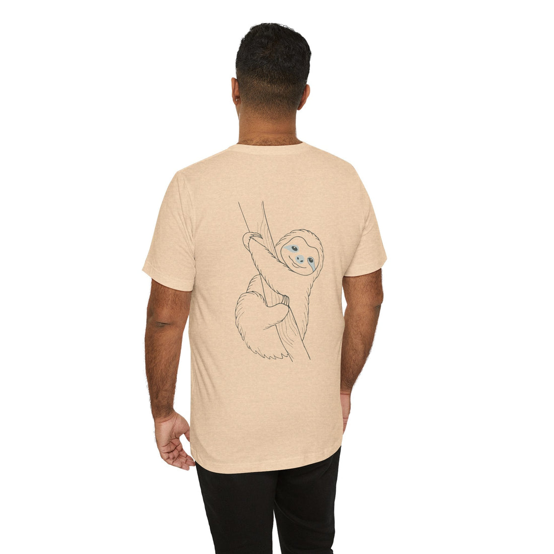 Cute Sloth Drawing T-Shirt