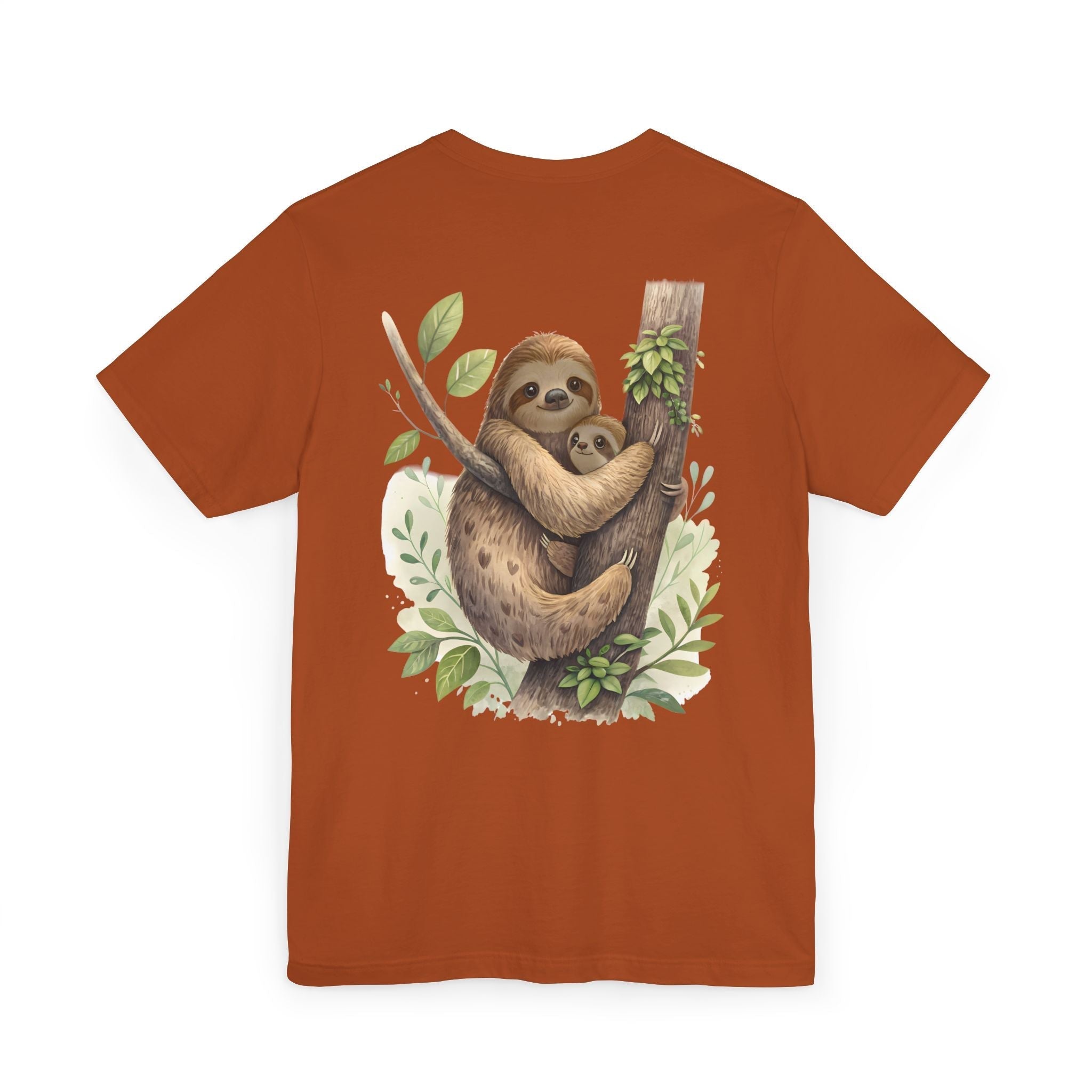 Sloth Mother and Baby T-Shirt