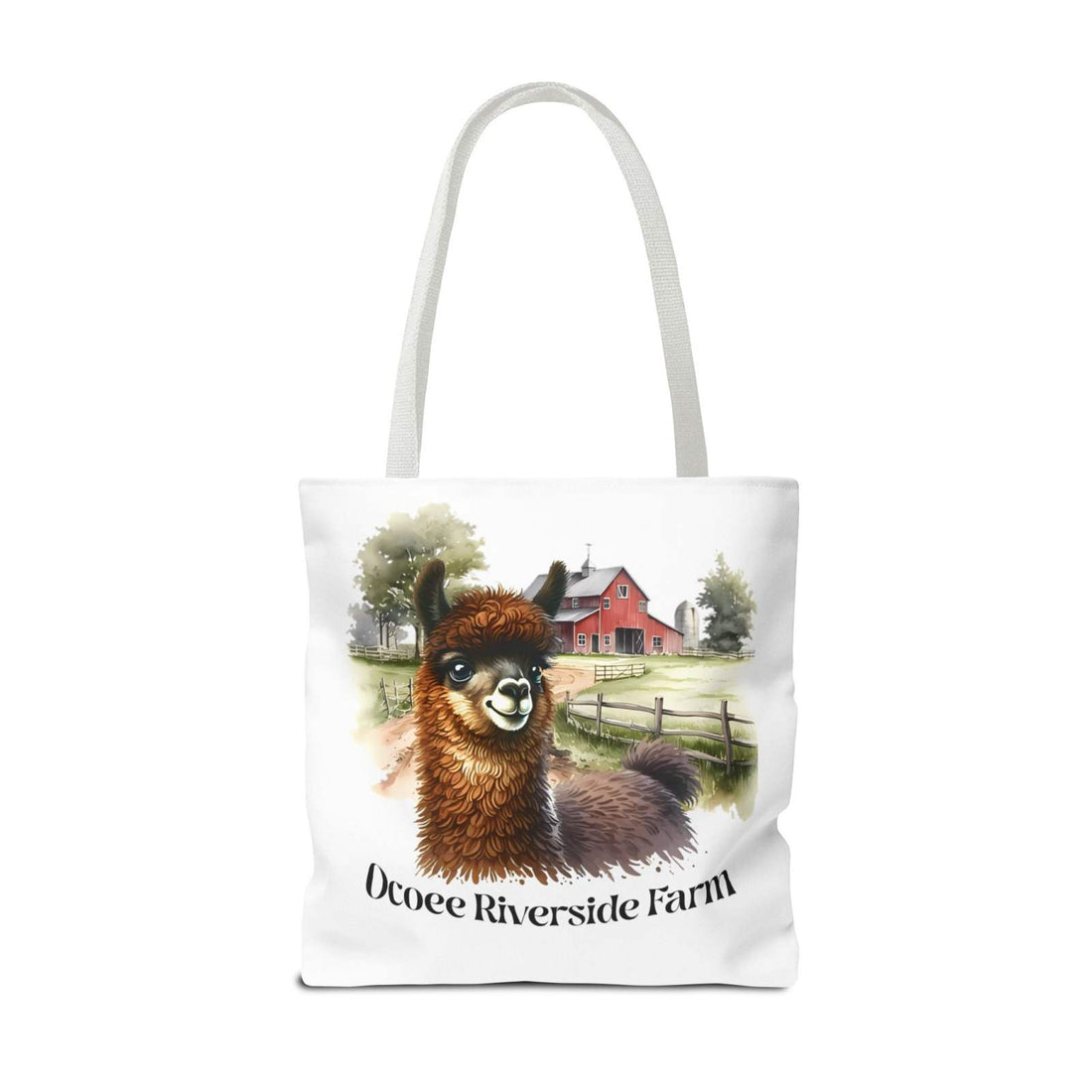 Llama at Ocoee Riverside Farm Tote Bag