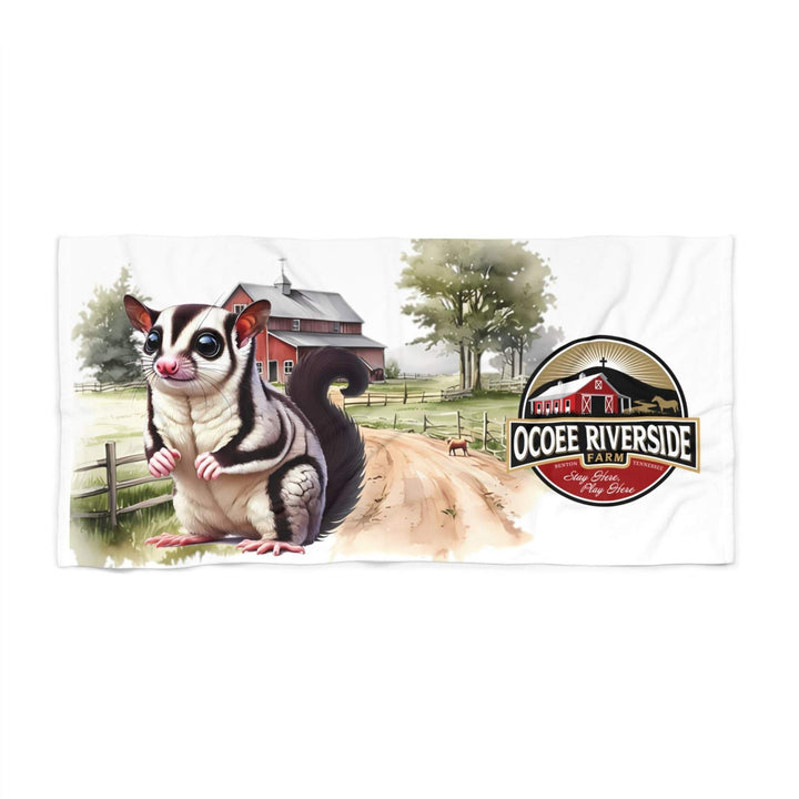 Ocoee Riverside Farm Sugar Glider Beach Towel