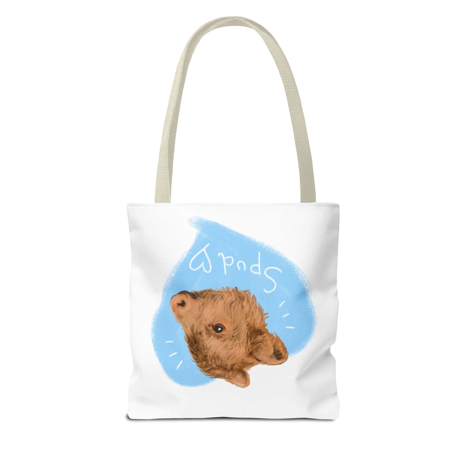 Adorable Spud Cow Tote Bag