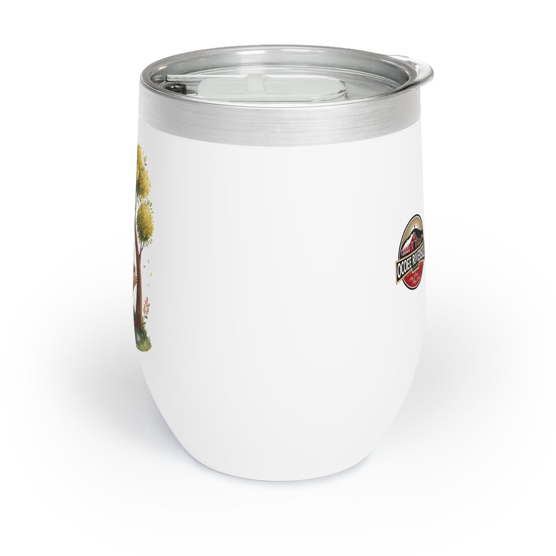 Chill Wine Tumbler with Sloth Design - Perfect for Relaxing Moments