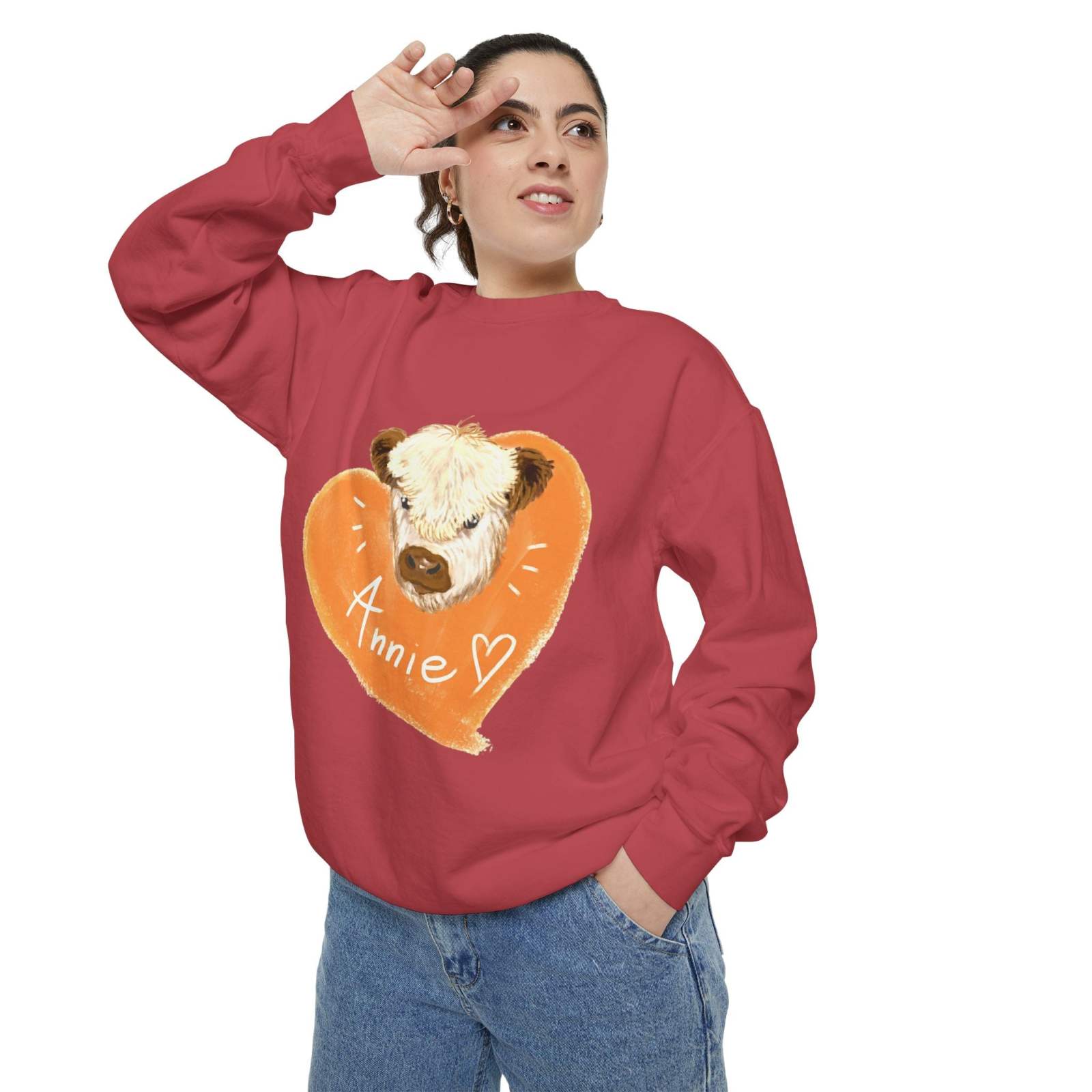 Custom Pet Love Unisex Sweatshirt