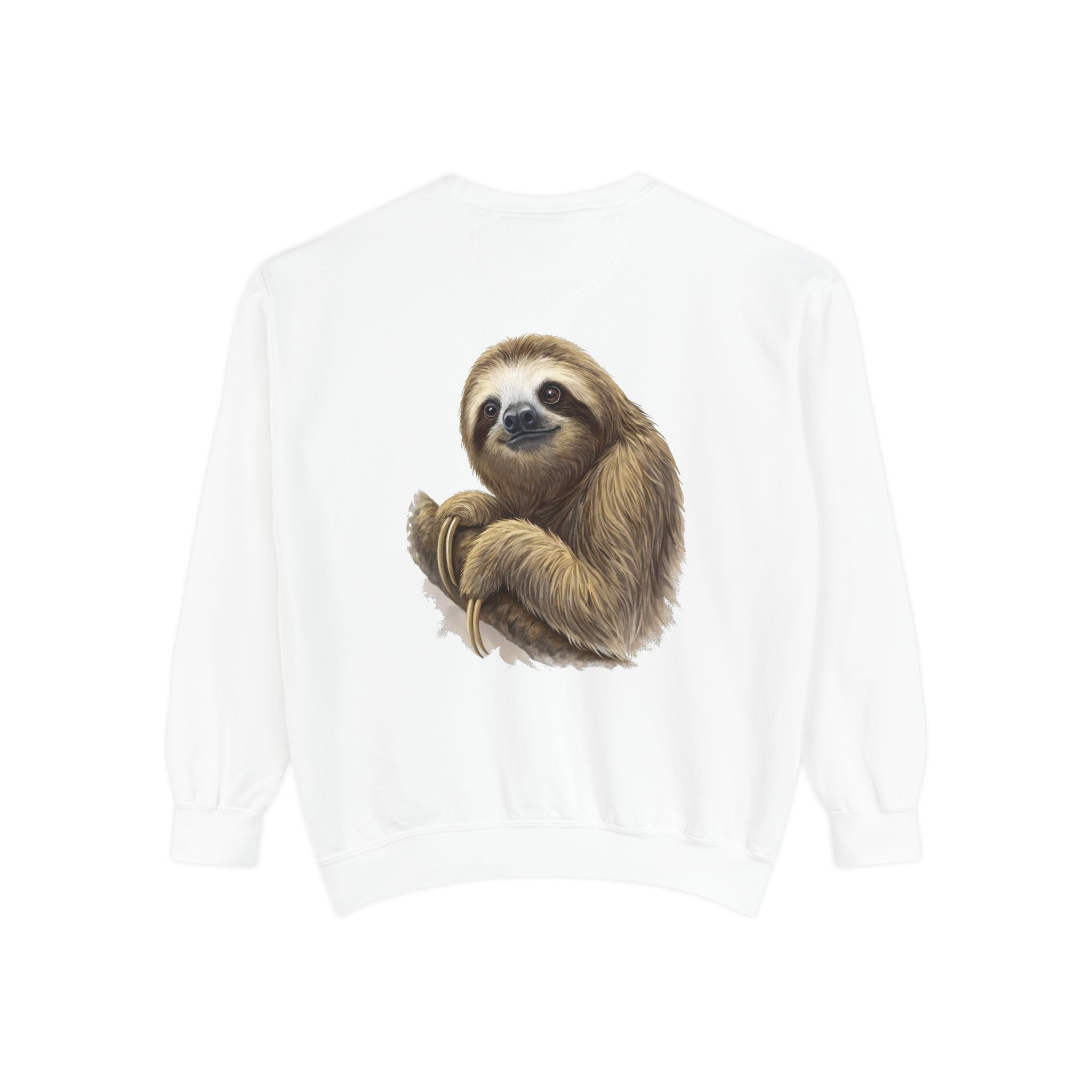 Adorable Sloth Graphic Sweatshirt
