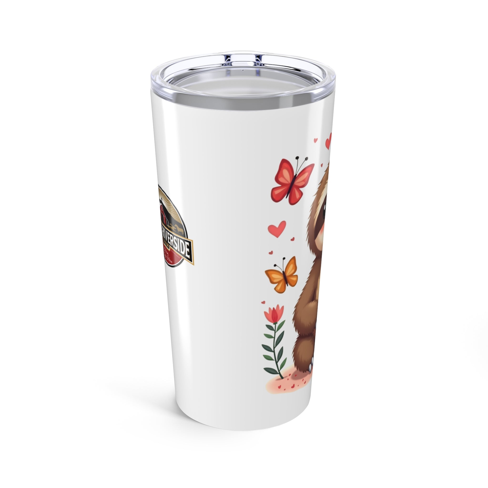 Sloth & Butterflies 20oz Tumbler