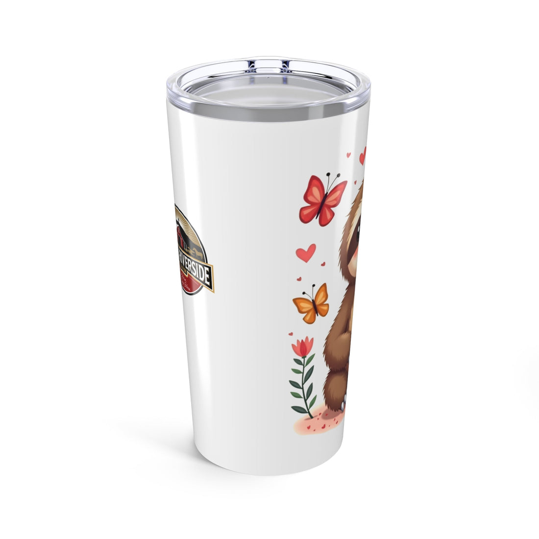 Sloth & Butterflies 20oz Tumbler
