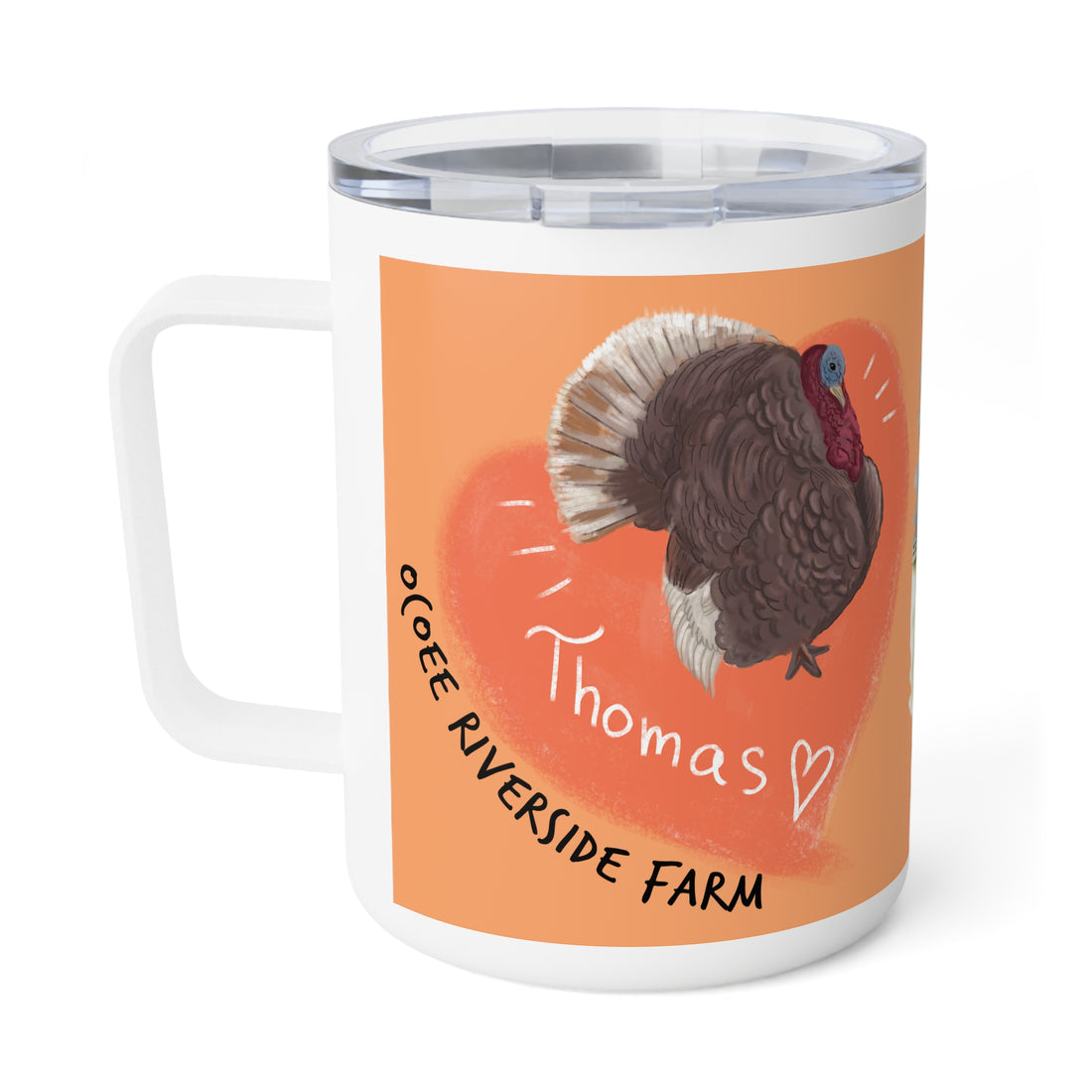 Rustic Insulated Coffee Mug | 10oz Mug with Farmhouse Design for Country Lovers