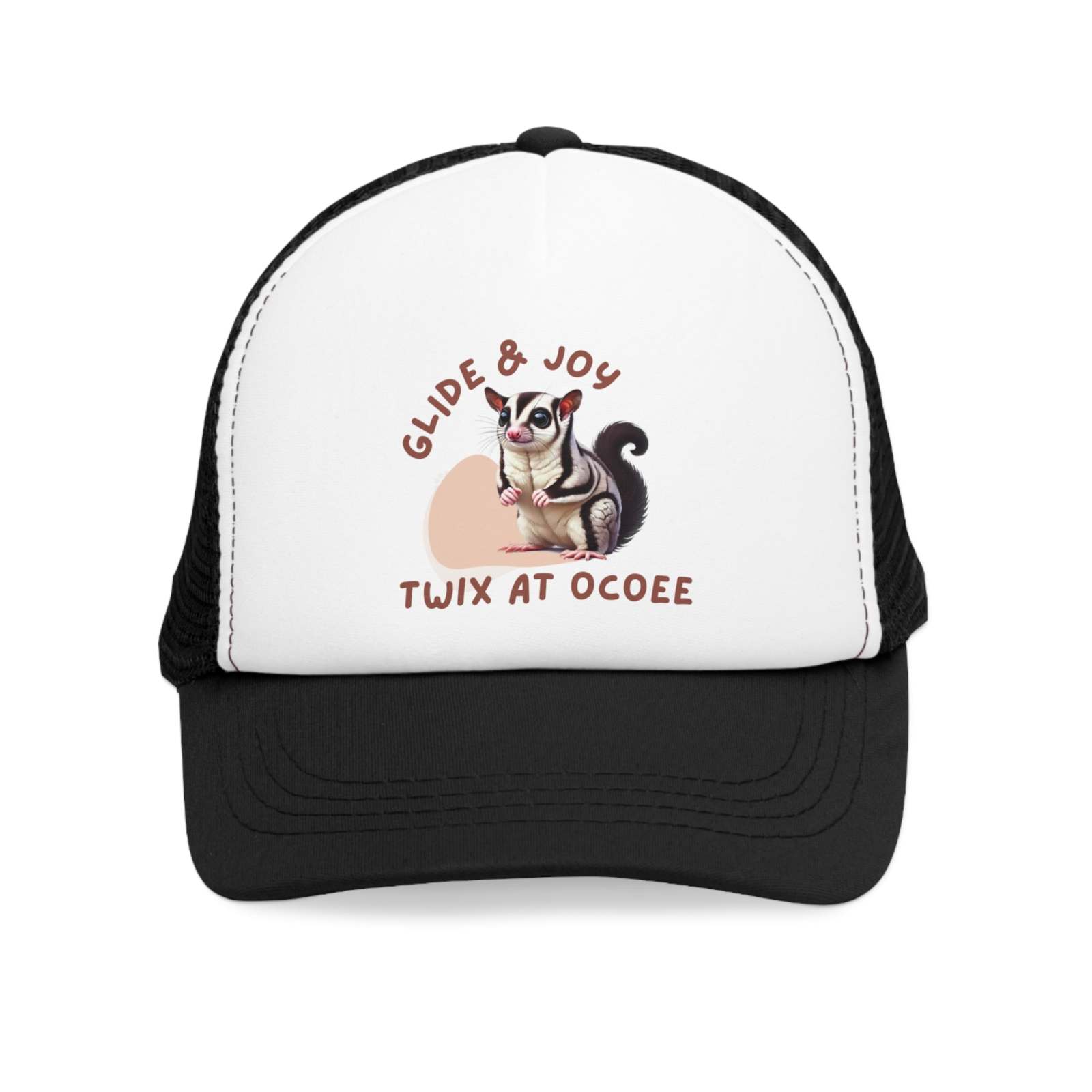 Cute Pet-Themed Mesh Cap