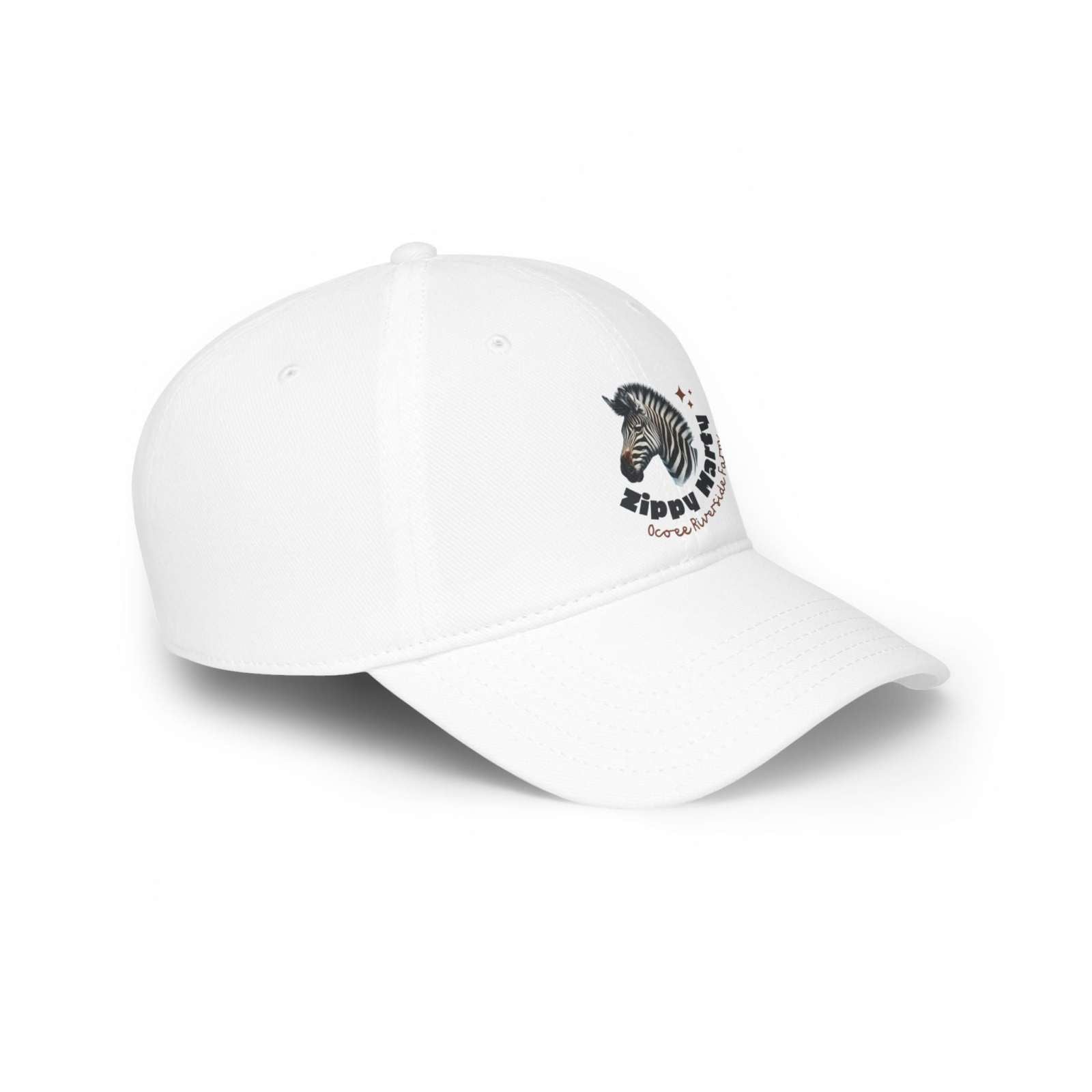 Marty Zebra Low Profile Baseball Cap