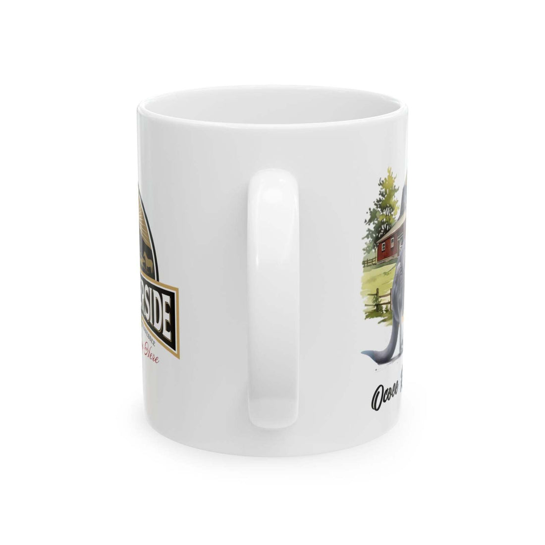 Kangaroo Farmhouse Ceramic Mug