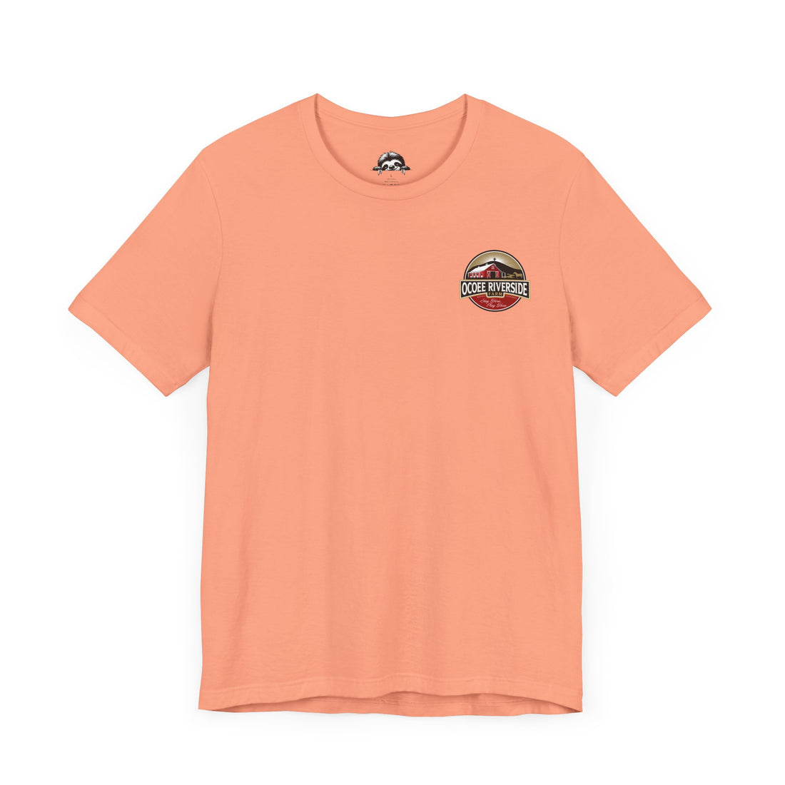 A zebra adorned with the word "Marty" creatively integrated into its stripes at Ocoee Riverside Farm T-Shirt