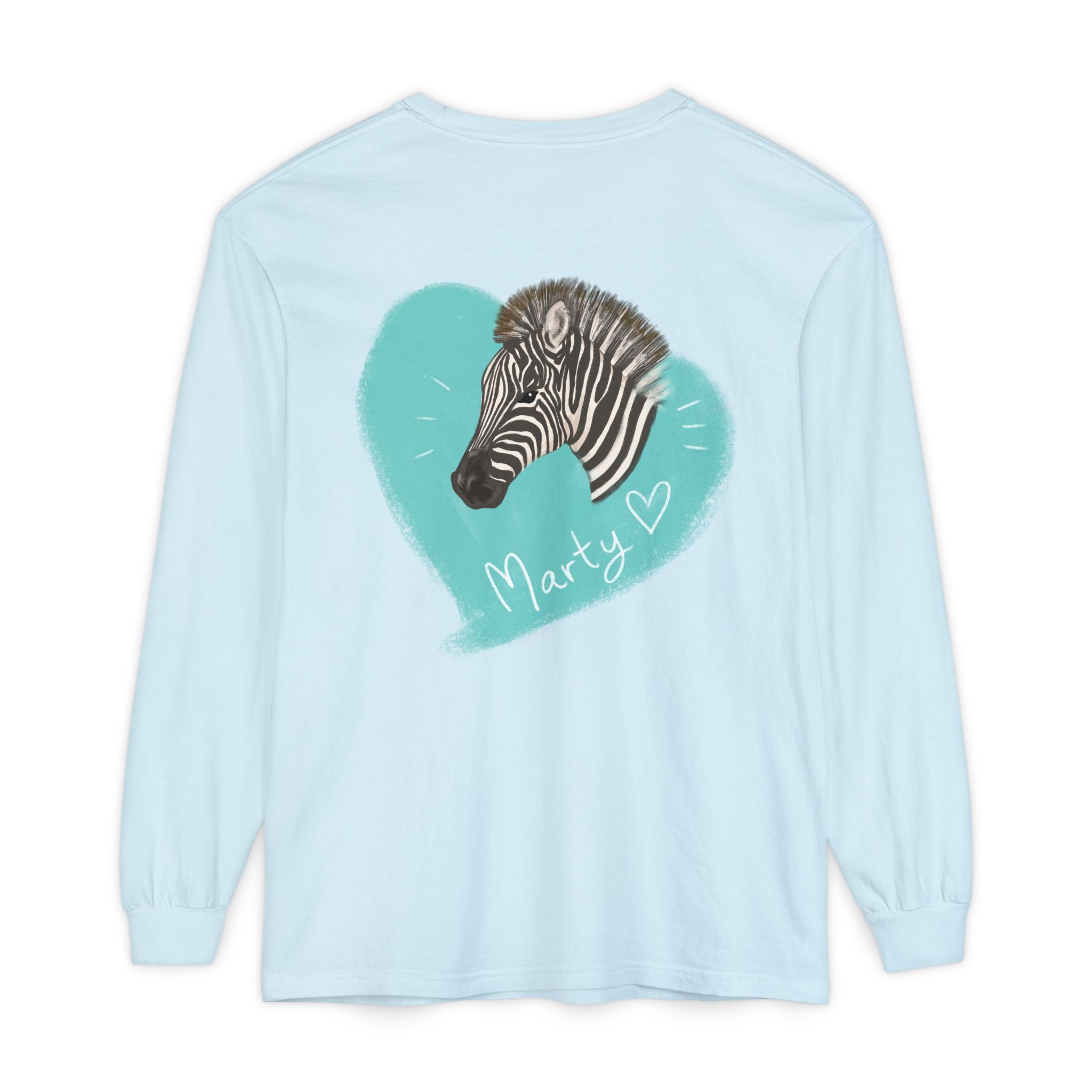 Cool Universe Zebra Long Sleeve T-Shirt for Animal Lovers