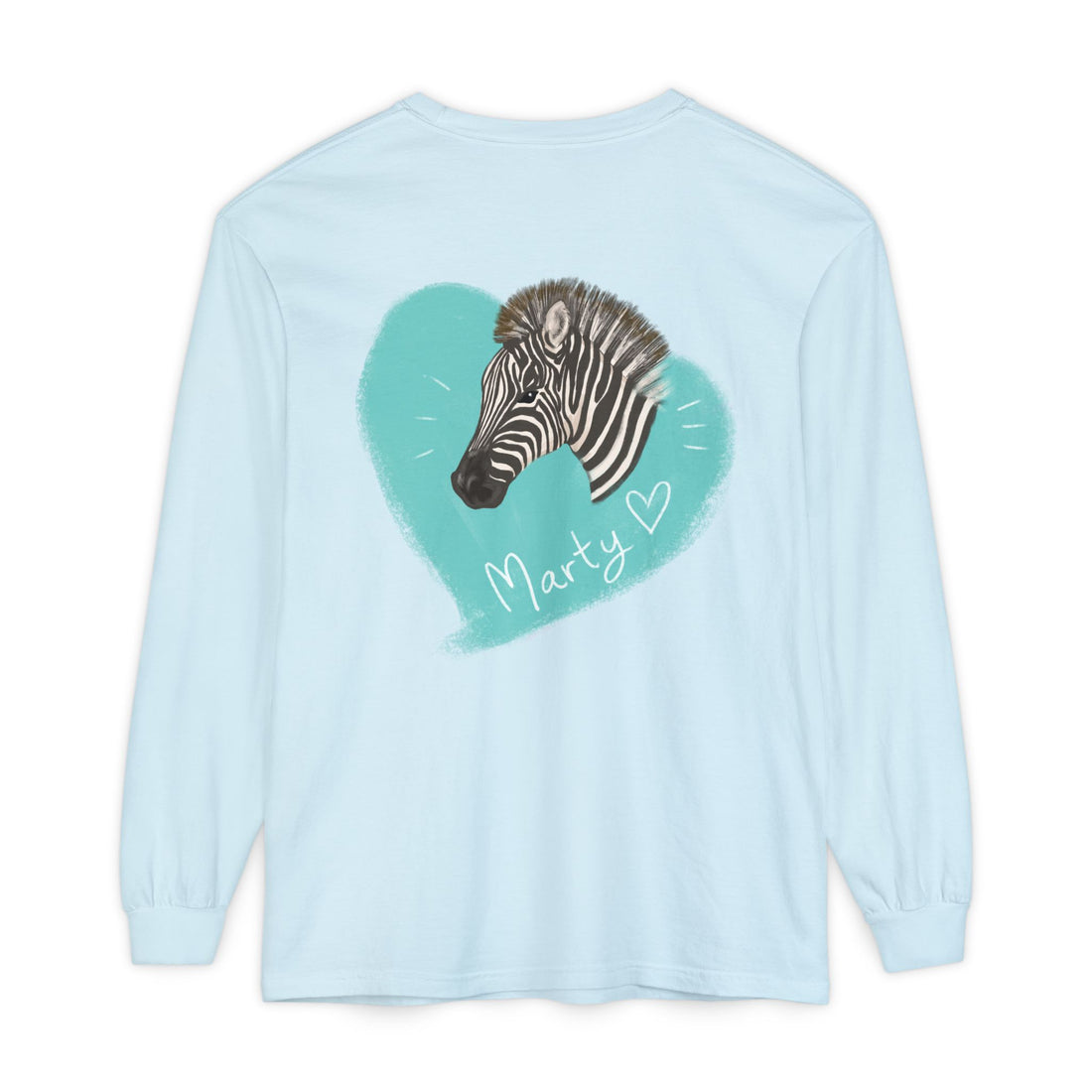Cool Universe Zebra Long Sleeve T-Shirt for Animal Lovers