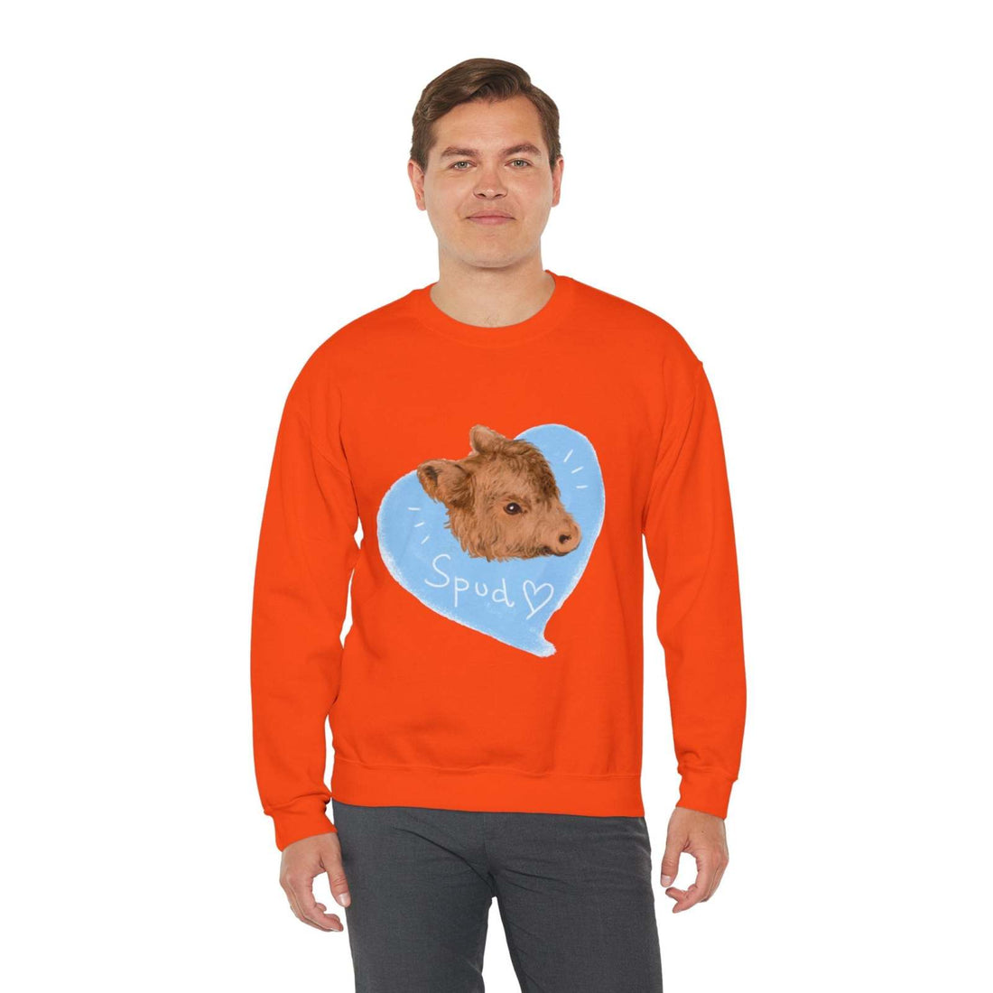 Spud Heart Unisex Crewneck Sweatshirt