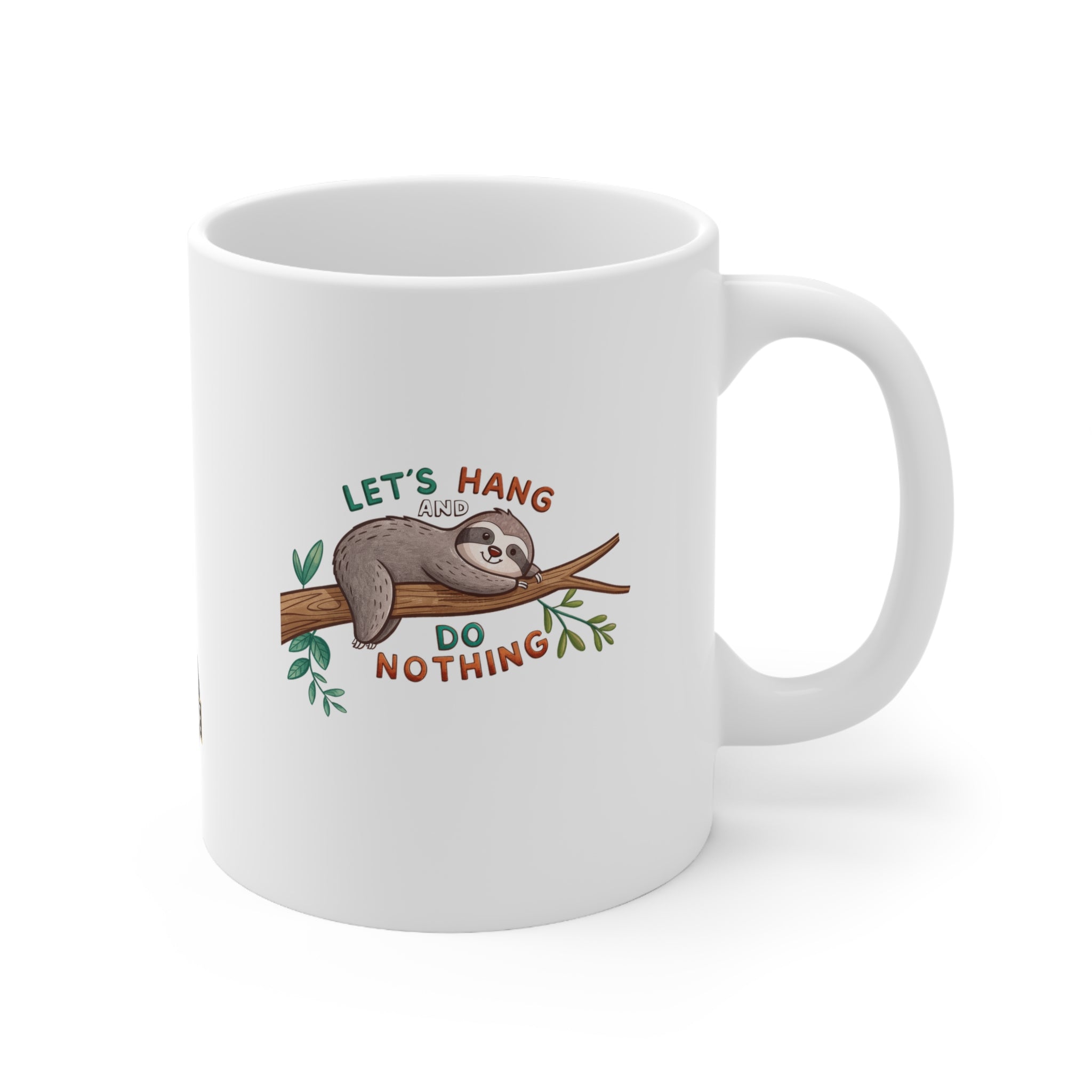 Relaxing Sloth Ceramic Coffee Mug - Perfect for Coffee Lovers