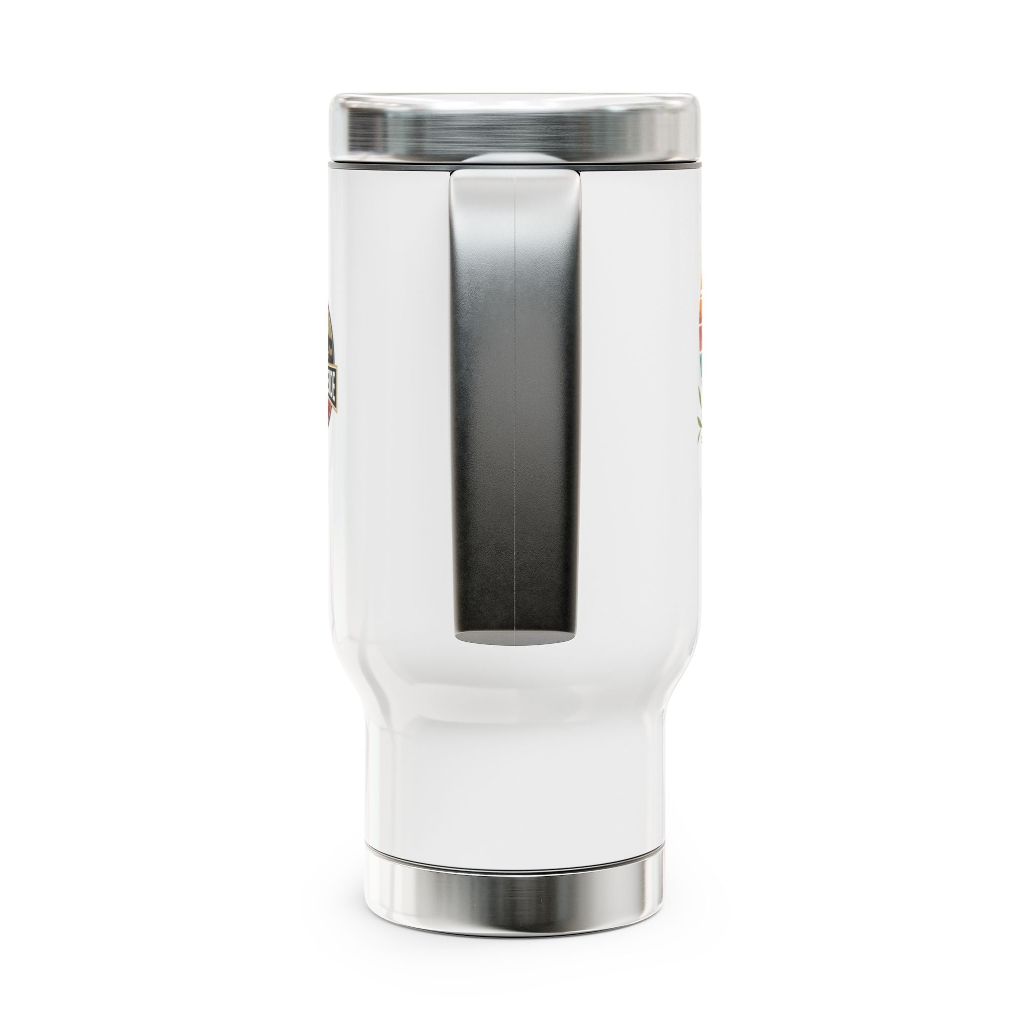 Charming Sloth Stainless Steel Travel Mug - 14oz Insulated Cup with Handle