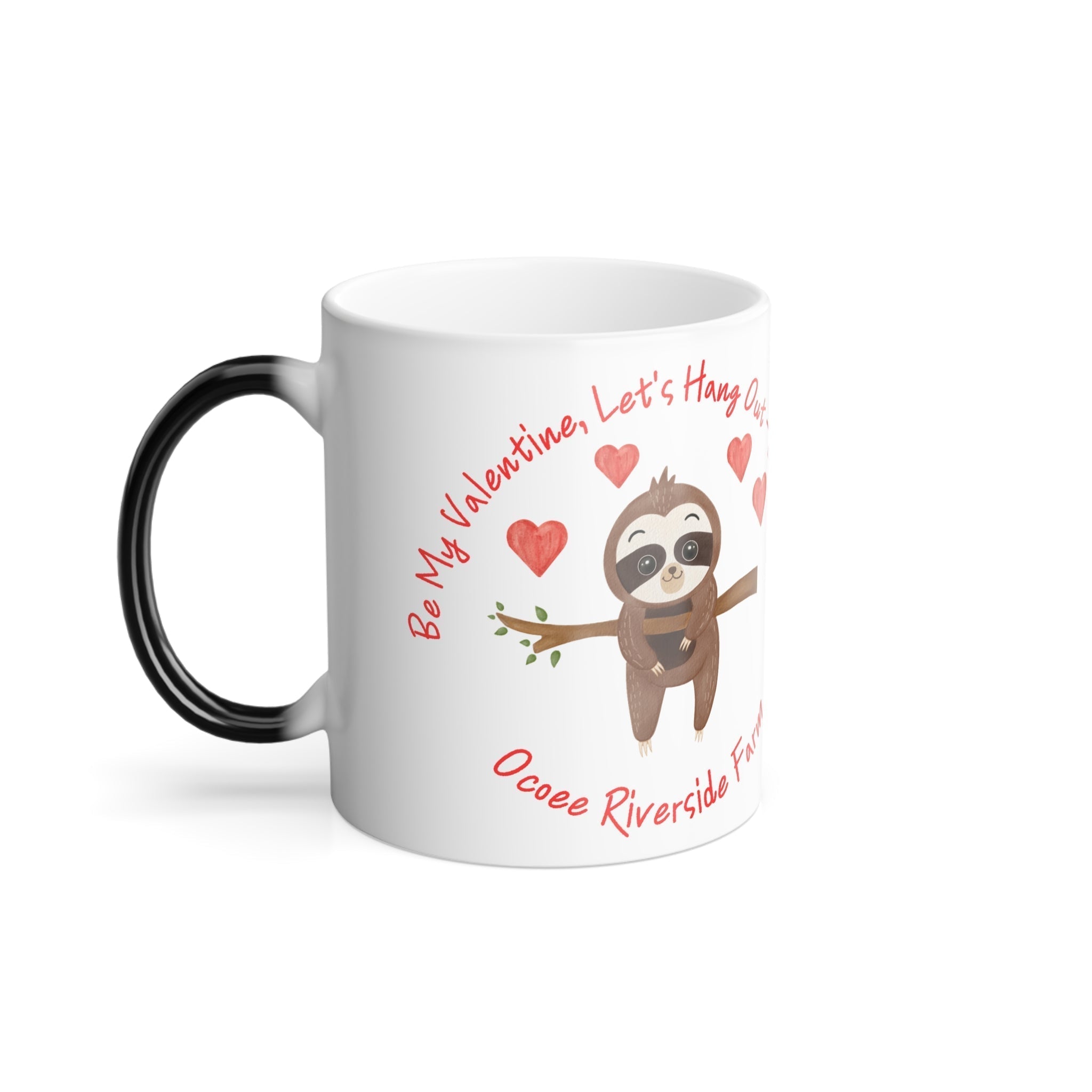 Zoey the Sloth Valentine's Day Mug