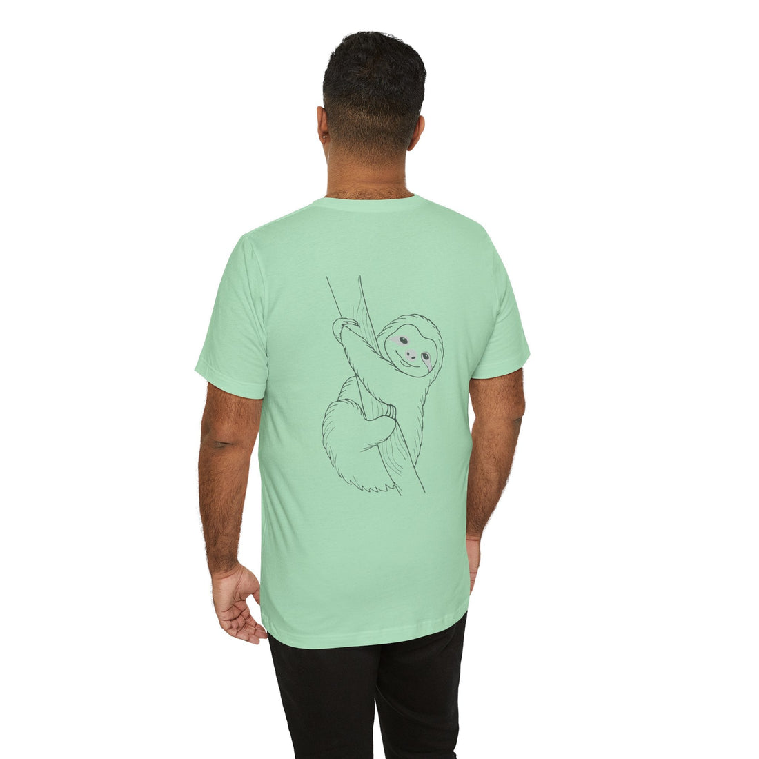 Cute Sloth Drawing T-Shirt