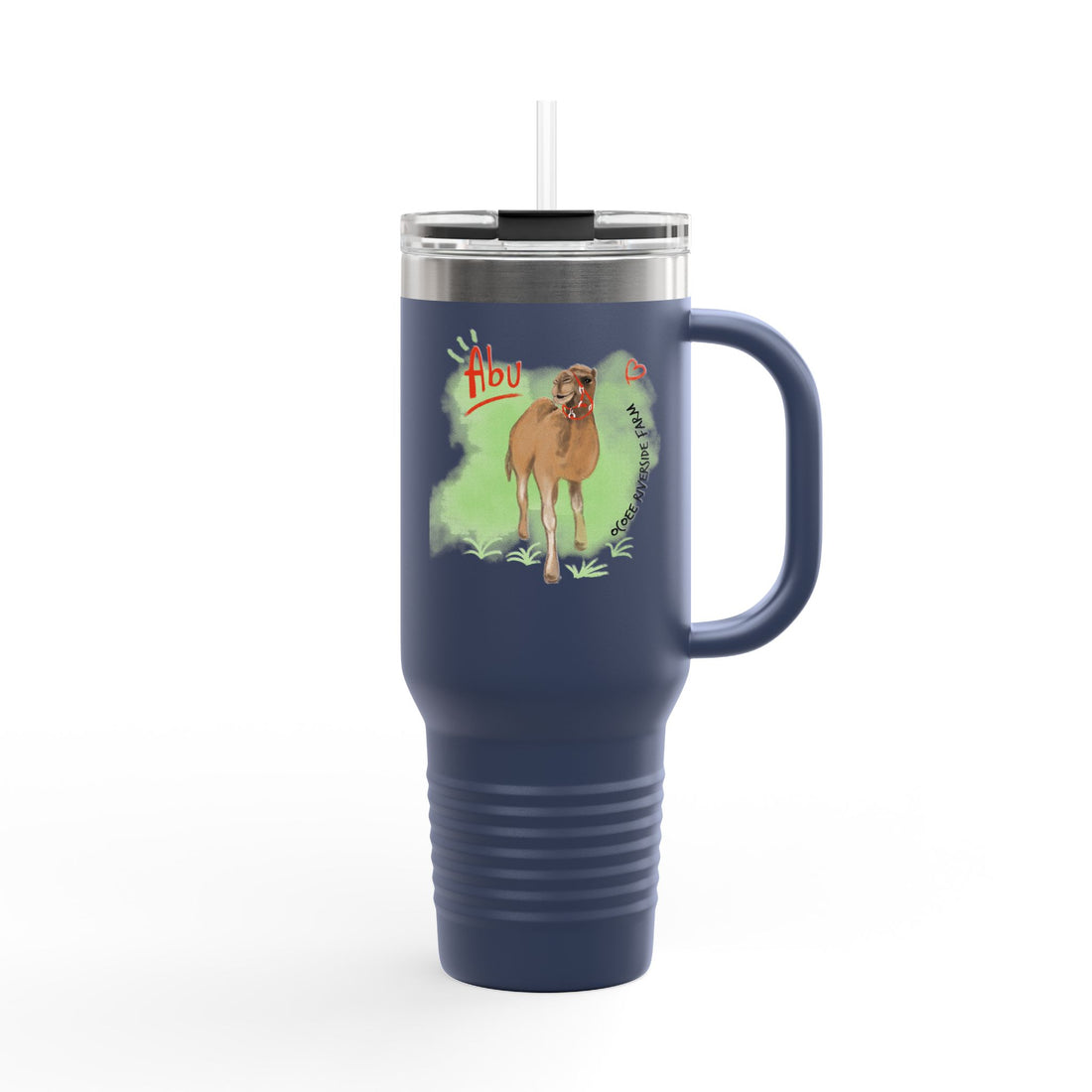 Cute Camel Insulated Travel Mug - 40oz - Perfect for Adventure Lovers!
