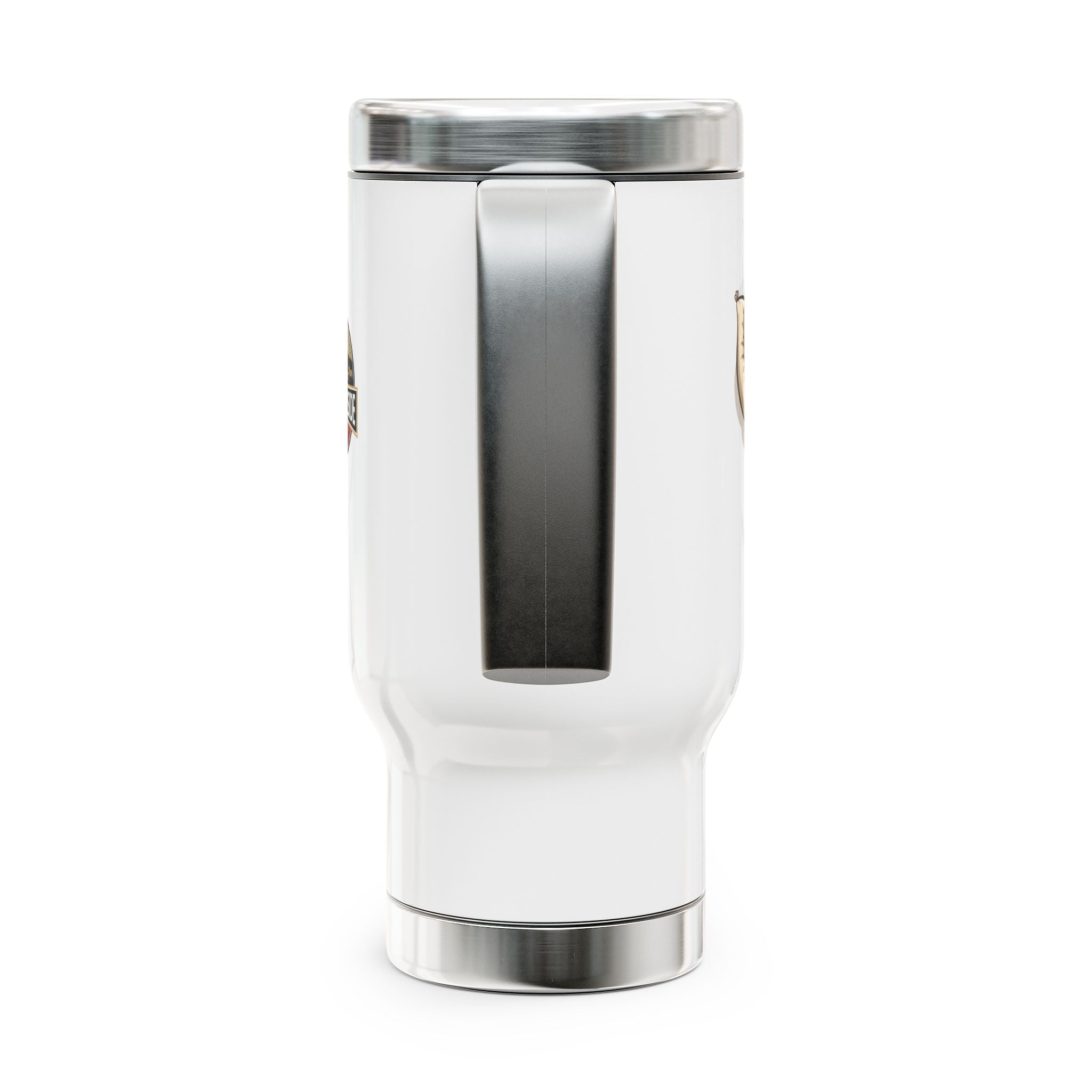 Sleepy Sloth Stainless Steel Travel Mug with Handle - 14oz