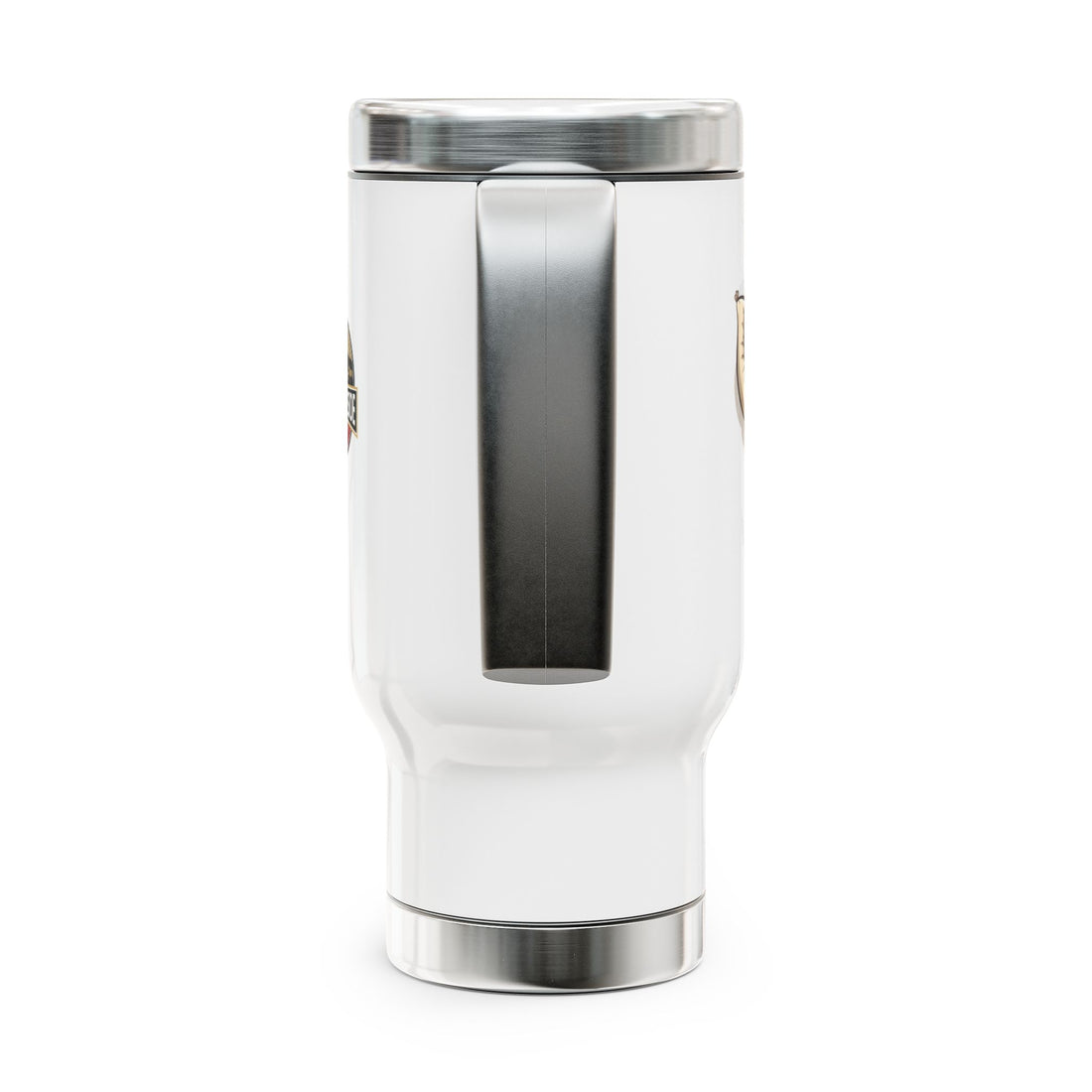 Sleepy Sloth Stainless Steel Travel Mug with Handle - 14oz