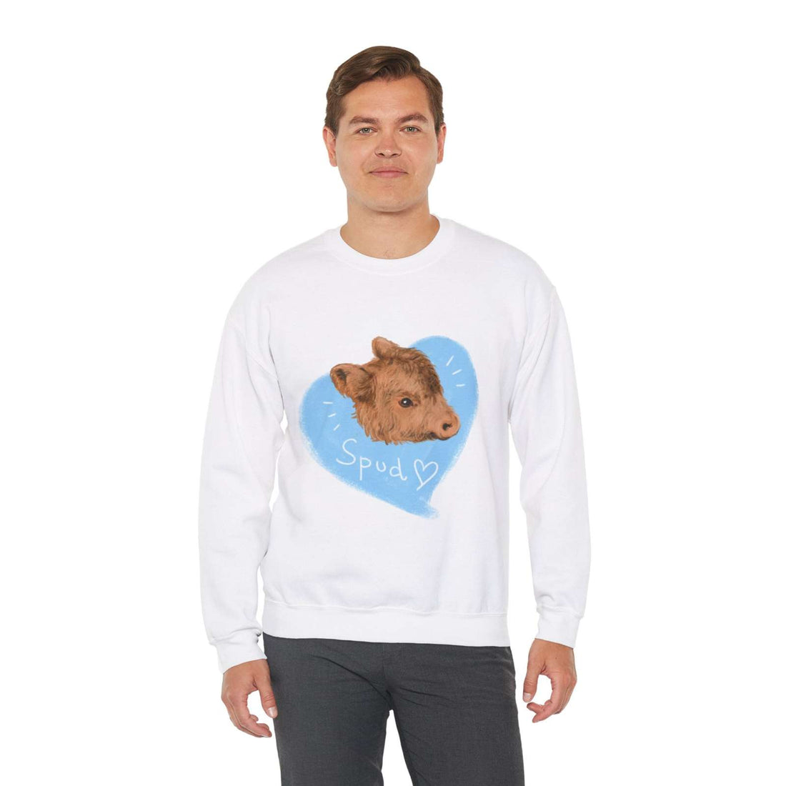 Spud Heart Unisex Crewneck Sweatshirt