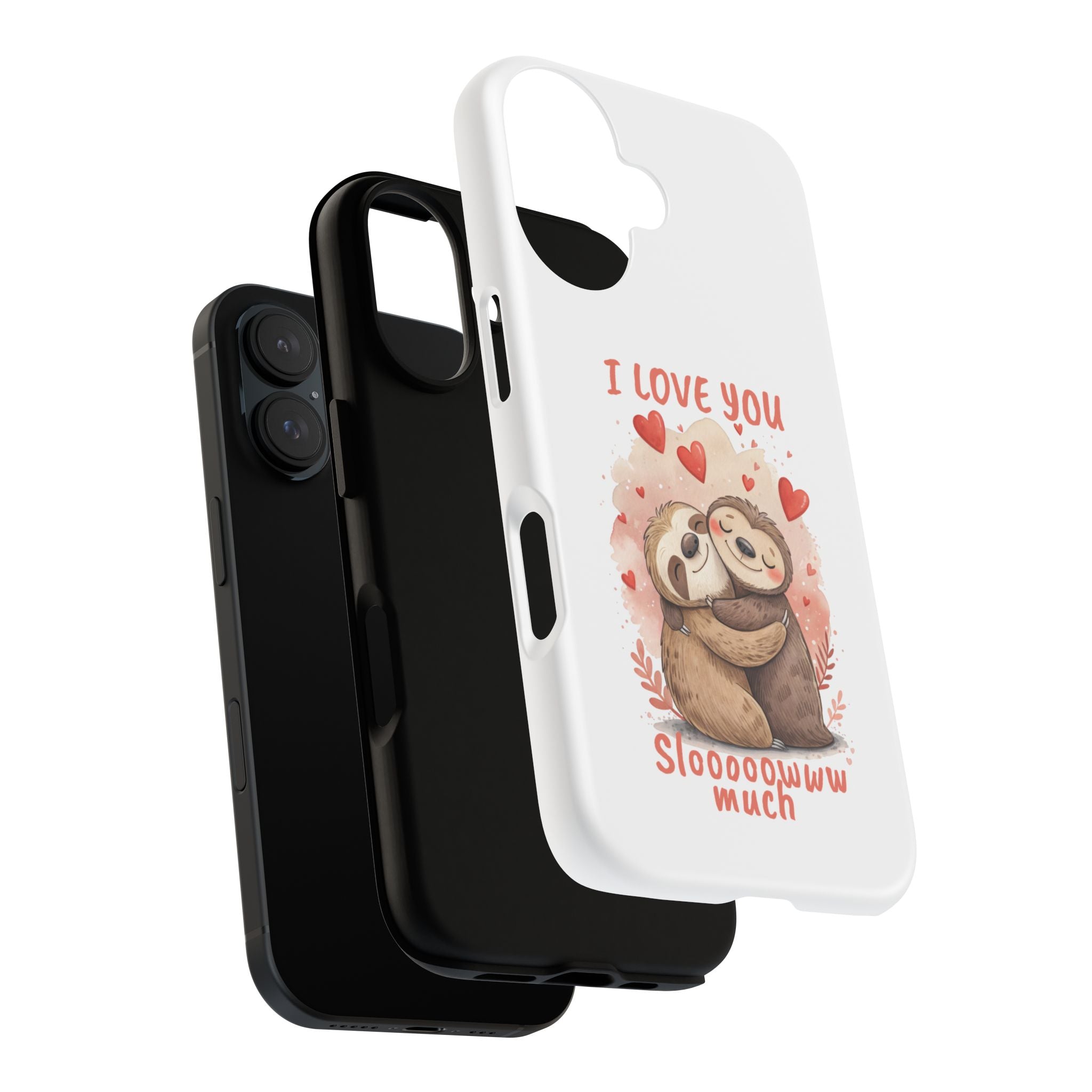 Cute Sloth Phone Case - "I Love You Sloooowww Much"