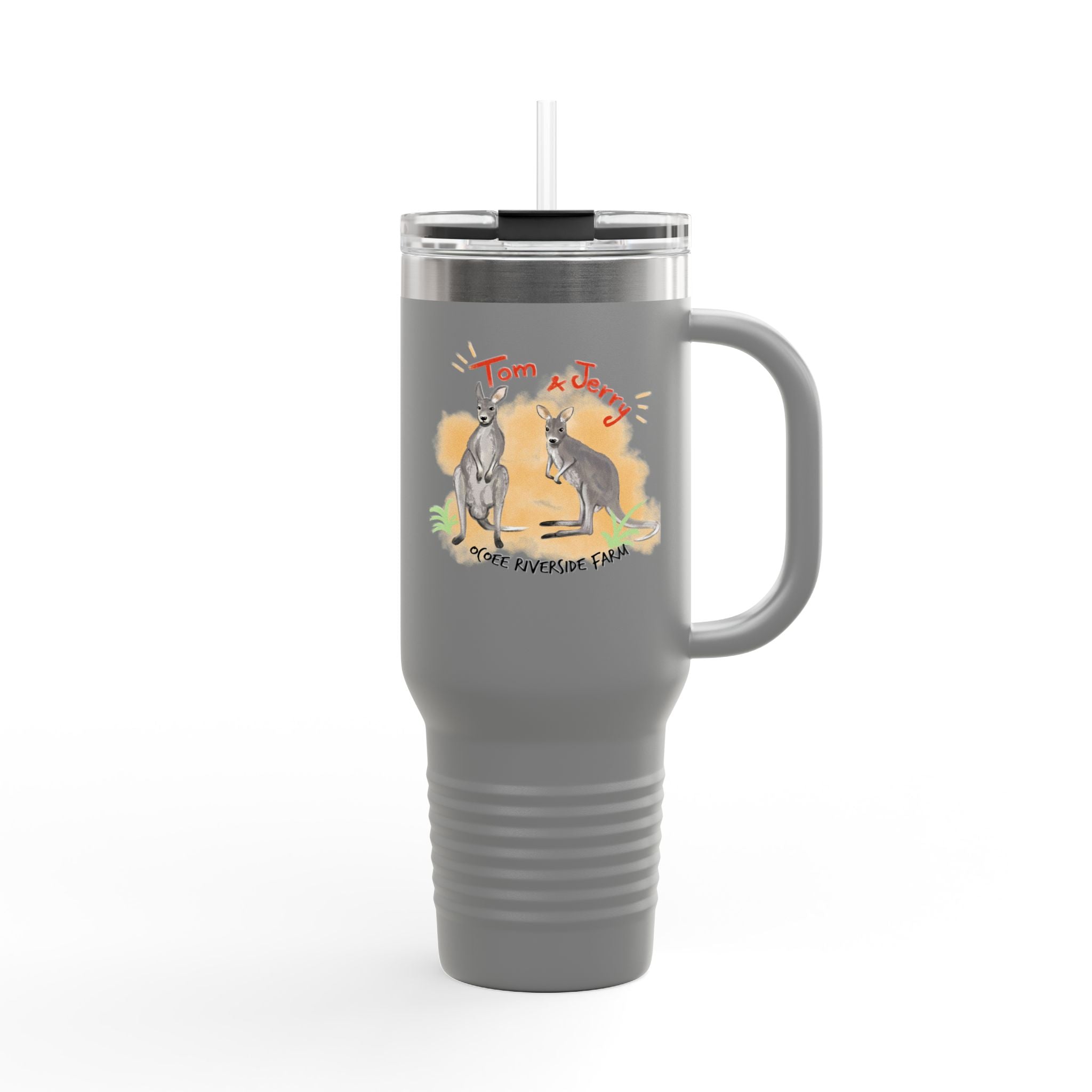 Tom & Jerry Insulated Travel Mug - 40oz - Perfect for Adventure Lovers!
